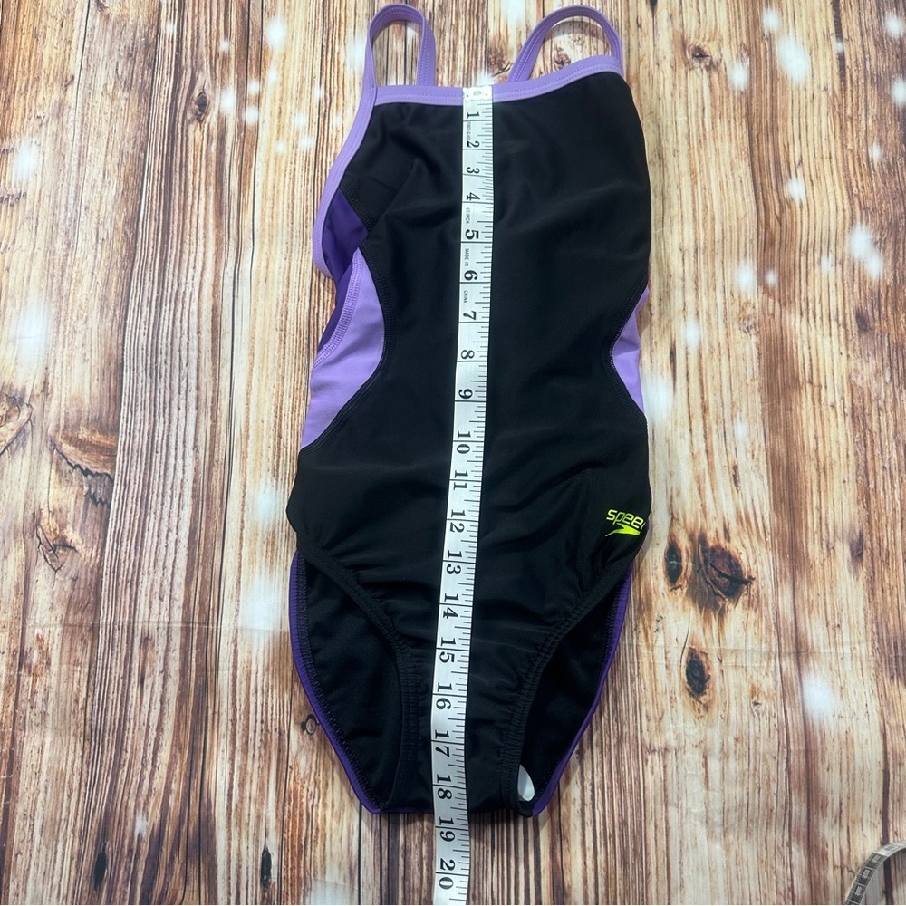 Speedo Girls Youth Swimsuit One Piece Size 28 - Picture 6 of 11